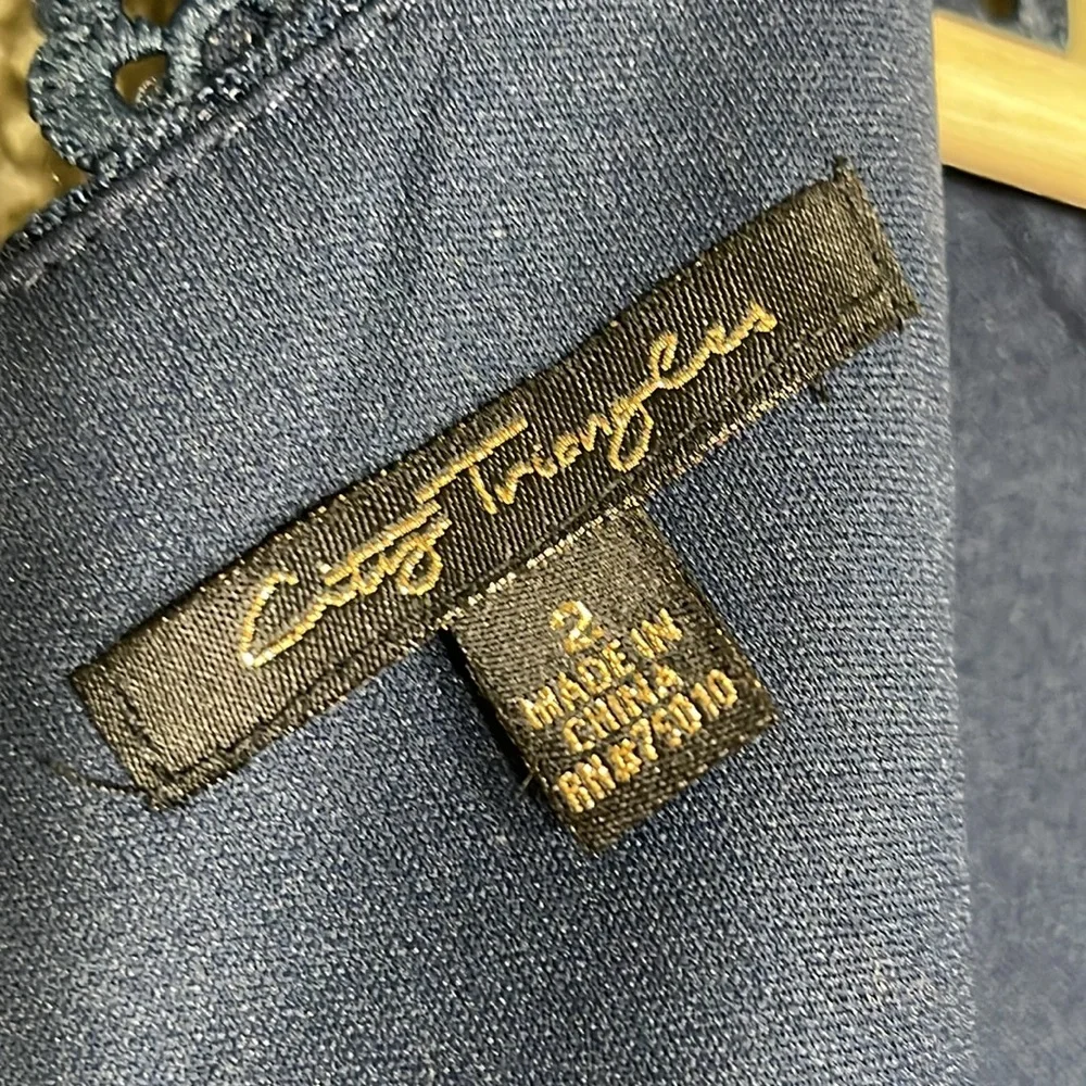 CITY TRIANGLES Scalloped Lace A-Line Dress - Picture 8 of 15